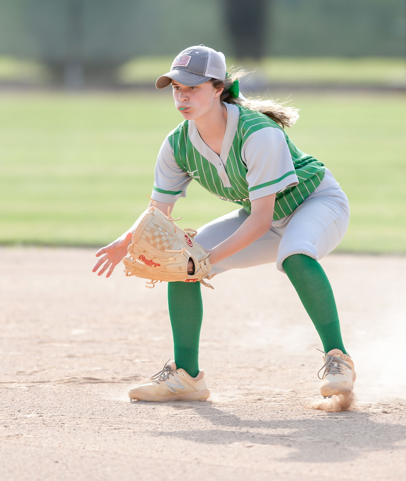 Friday night softball action